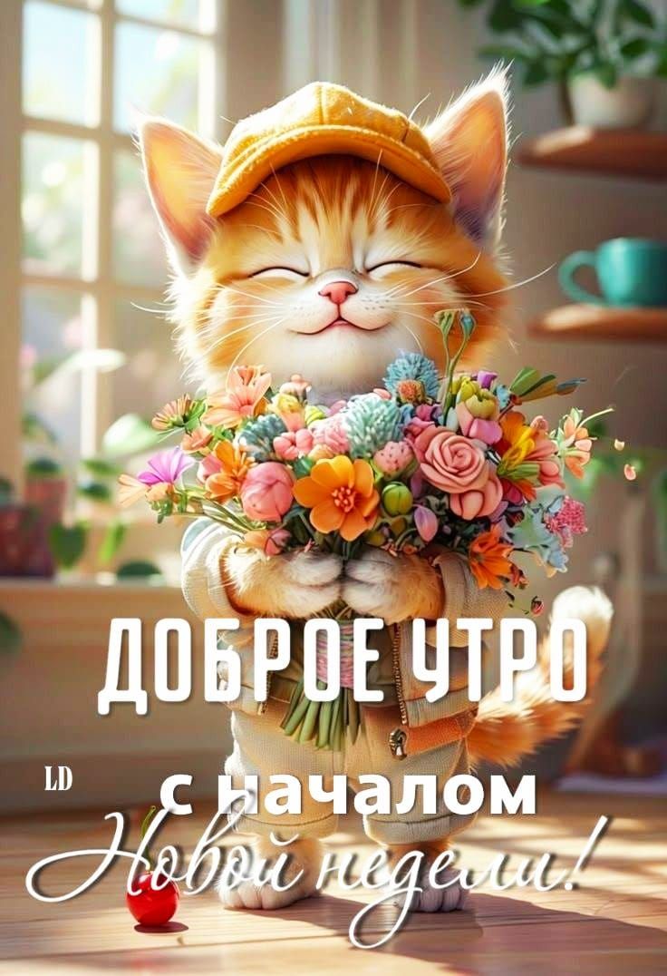 ДОБРОЕ УТРО с началом Новой недели!