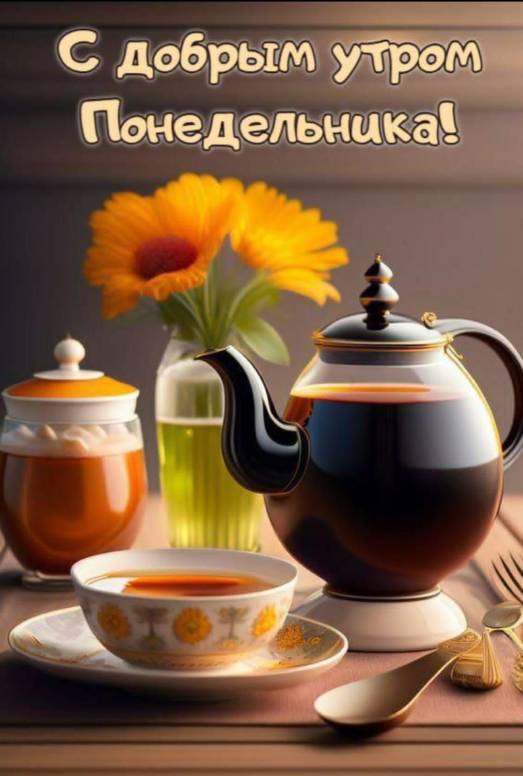 С добрым утром Понедельника!