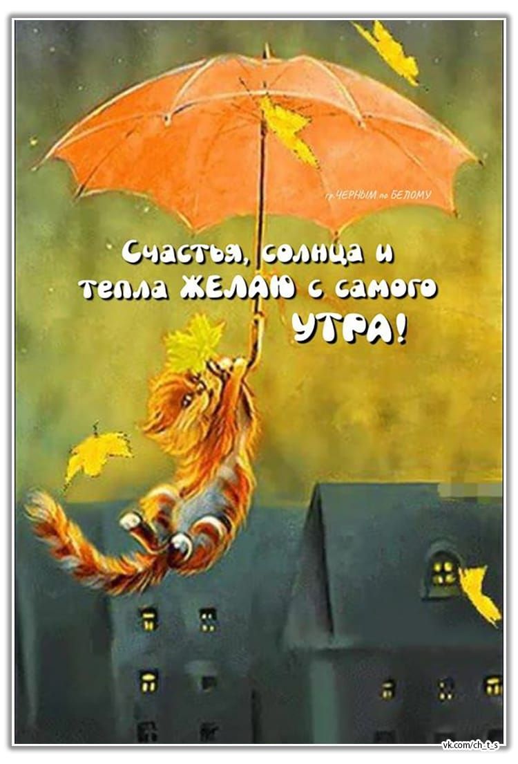 Счастья, солнца и тепла ЖЕЛАЮ с самого УТРА!