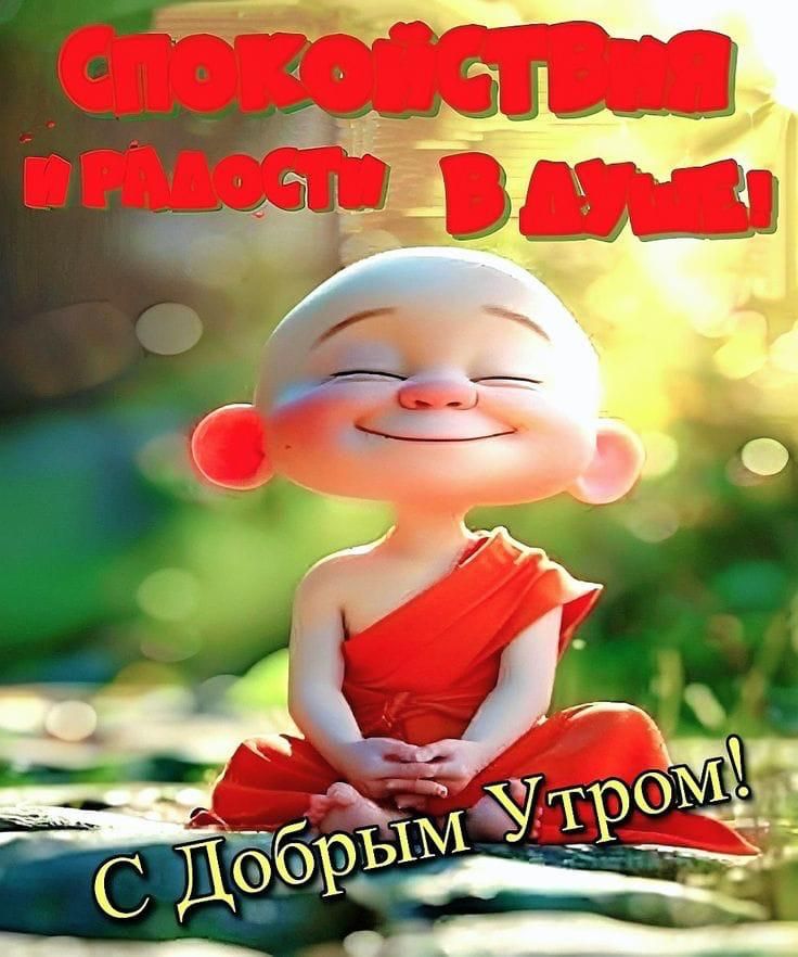 СПОКОЙСТВИЯ И РАДОСТИ В ДУШЕ! С ДОБРЫМ УТРОМ!