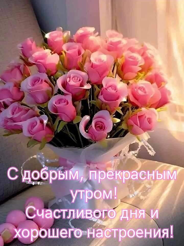 С добрым, прекрасным утром! Счастливого дня и хорошего настроения!