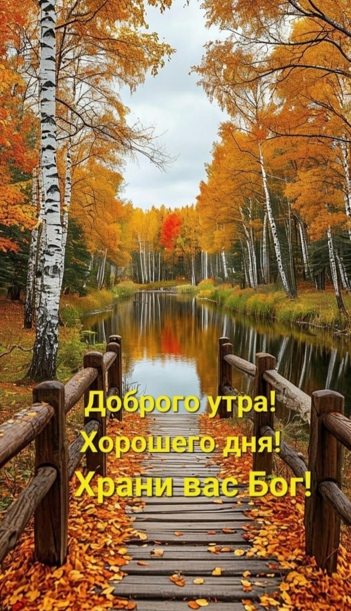 Доброе утро! Хорошего дня! Храни вас Бог!