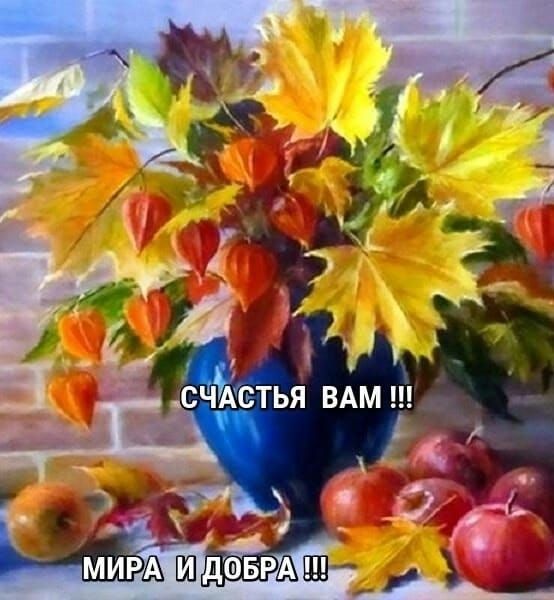 СЧАСТЬЯ ВАМ !!! МИРА И ДОБРА !!!
