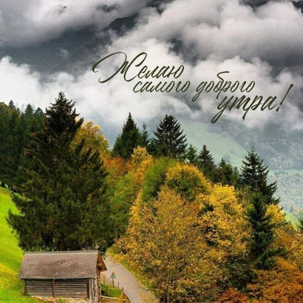 Желаю самого доброго утра!
