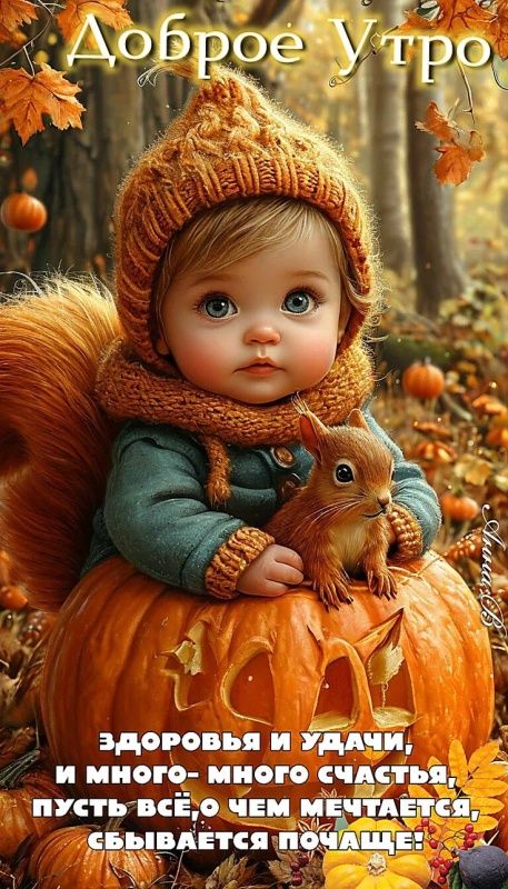 Доброе утро
Здоровья и удачи, и много-много счастья, пусть всё, о чём мечтается, сбывается почаще!