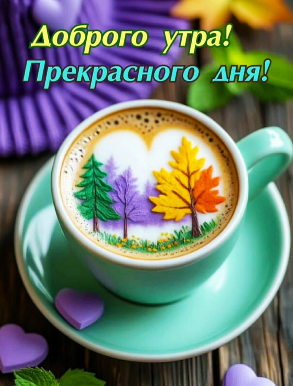 Доброе утро! Прекрасного дня!