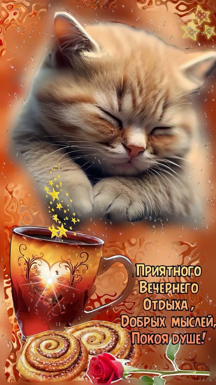 Приятного вечернего отдыха, добрых мыслей, покоя душе!