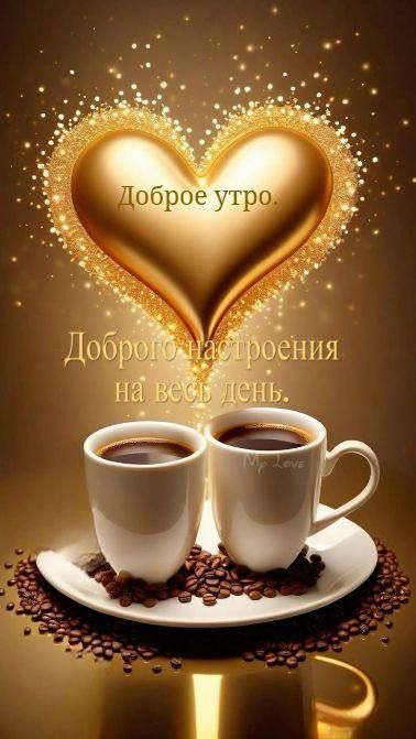 Доброе утро. Доброе настроение на весь день.