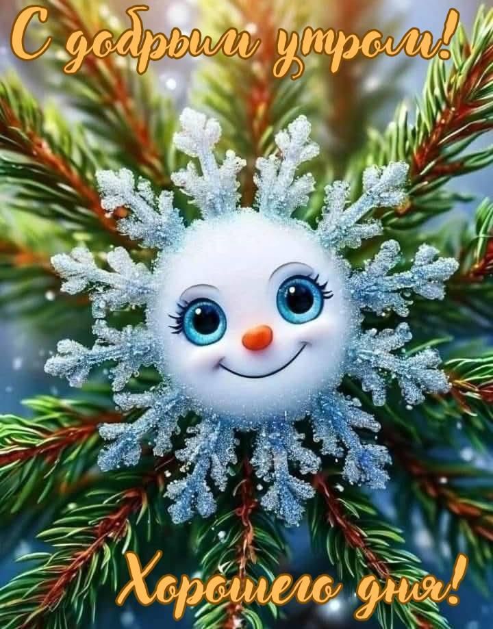С добрым утром! Хорошего дня!