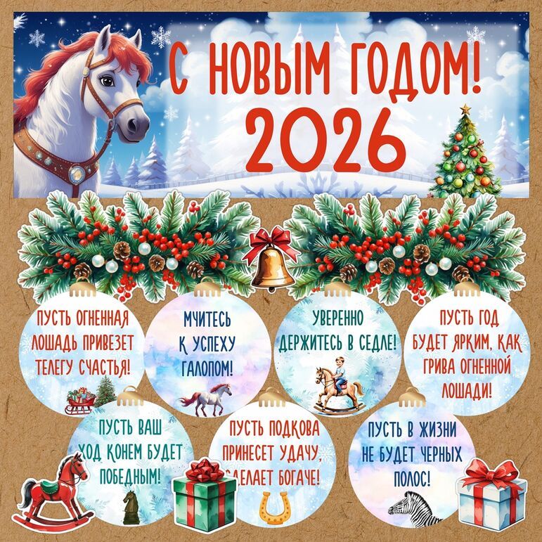 С НОВЫМ ГОДОМ! 2026