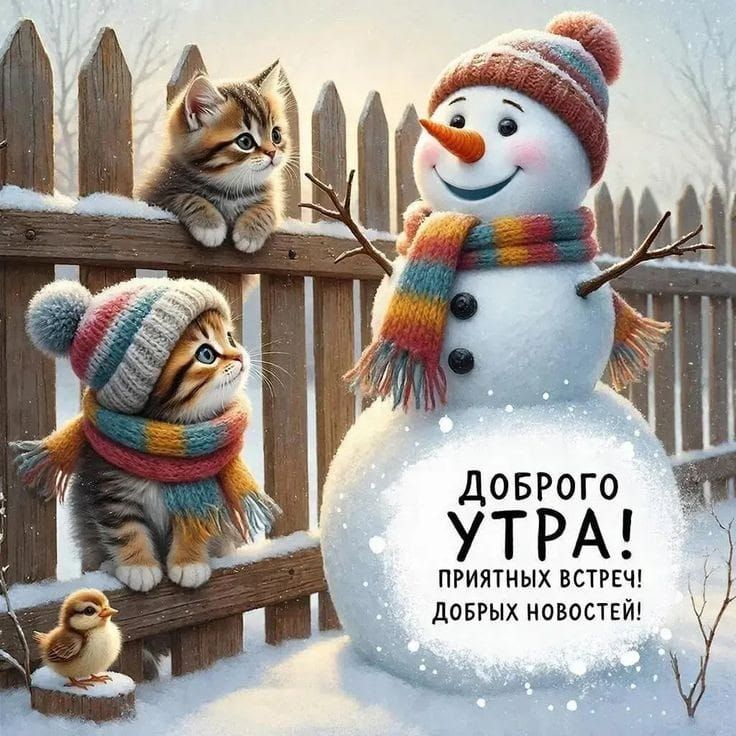 ДОБРОГО УТРА! ПРИЯТНЫХ ВСТРЕЧ! ДОБРЫХ НОВОСТЕЙ!