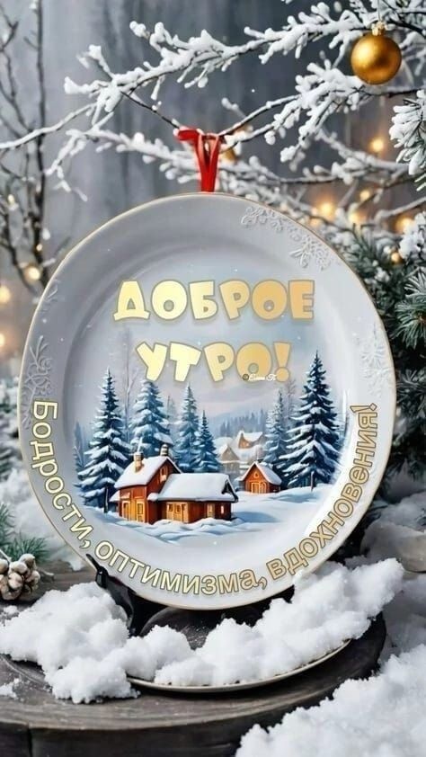 Доброе утро! Бодрости, оптимизма, вдохновения