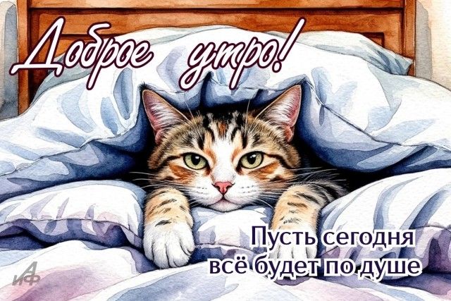 Доброе утро! Пусть сегодня всё будет по душе