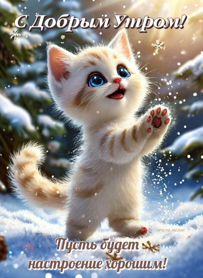 С Добрым Утром! Пусть будет настроение хорошим!