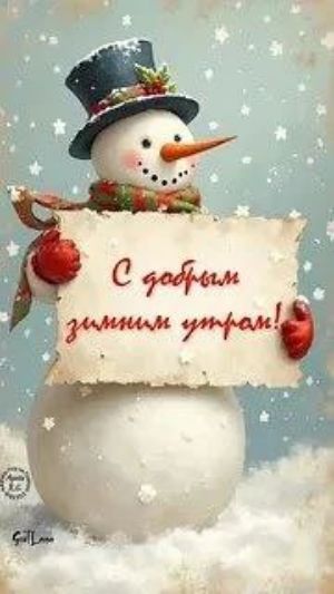 С добрым зимним утром!