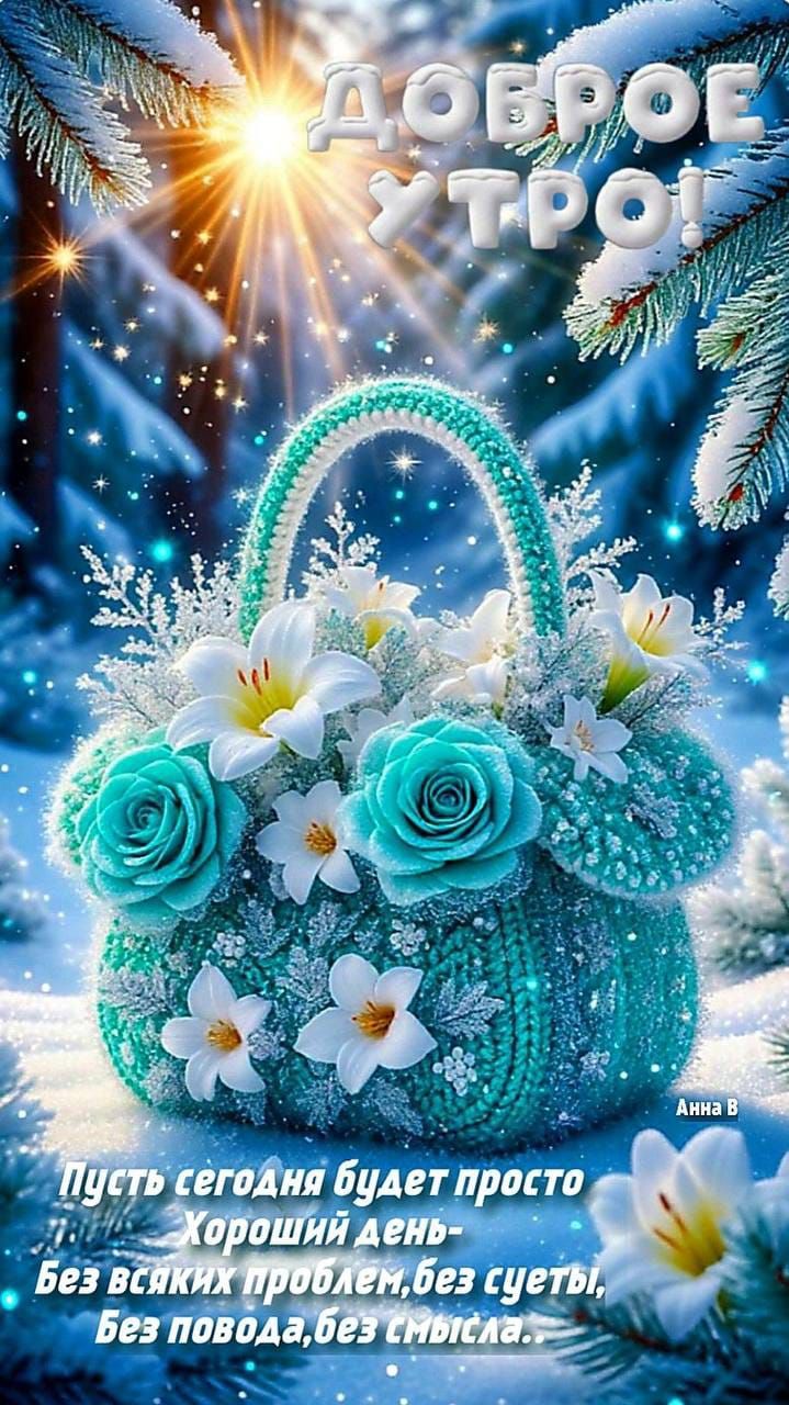 Доброе утро! Пусть сегодня будет просто Хороший день, без всяких проблем, без суеты, без повода, без смысла.