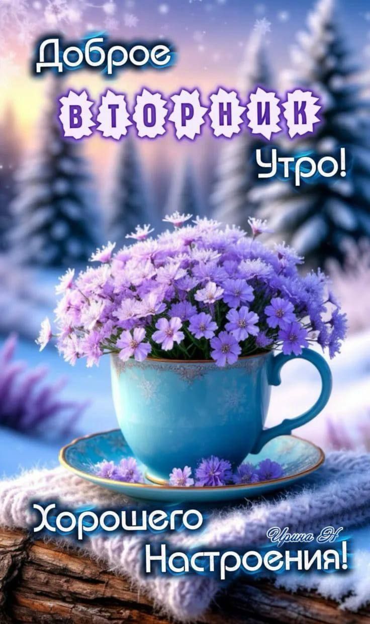 Доброе утро! Вторник Хорошего настроения!