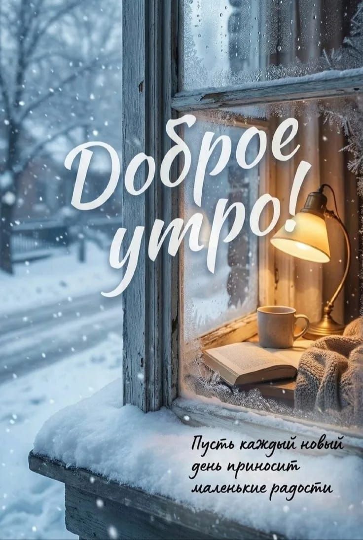 Доброе утро! Пусть каждый новый день приносит маленькие радости