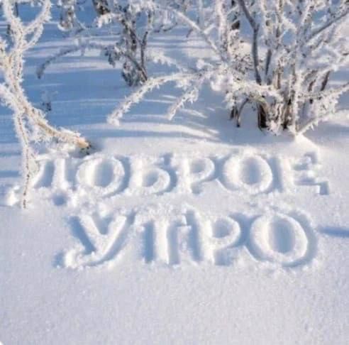 Доброе утро