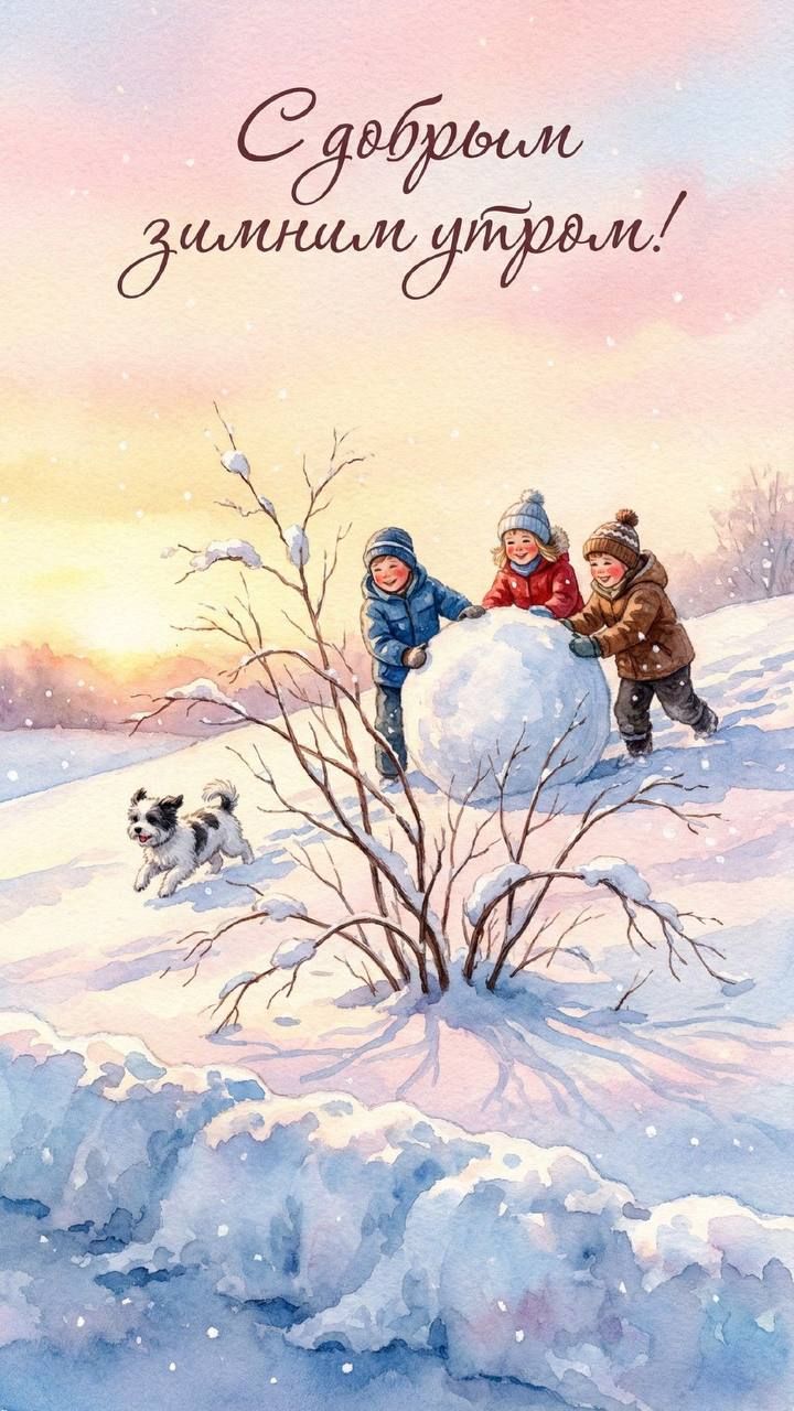 С добрым зимним утром!