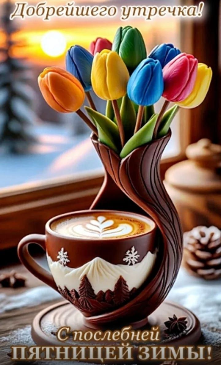 Добрейшего утречка!\nСпослебней пятницей зимы!