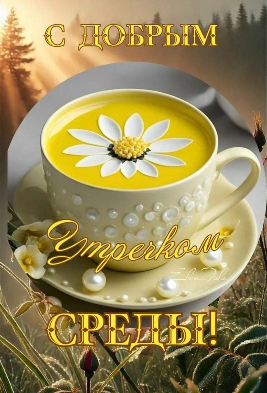 С ДОБРЫМ УТРОМ СРЕДЫ!