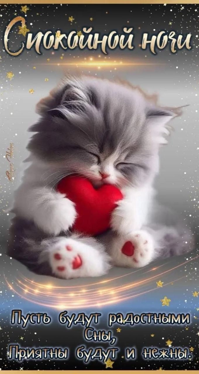 Спокойной ночи Пусть будут радостными сны, Приятны будут и нежны.