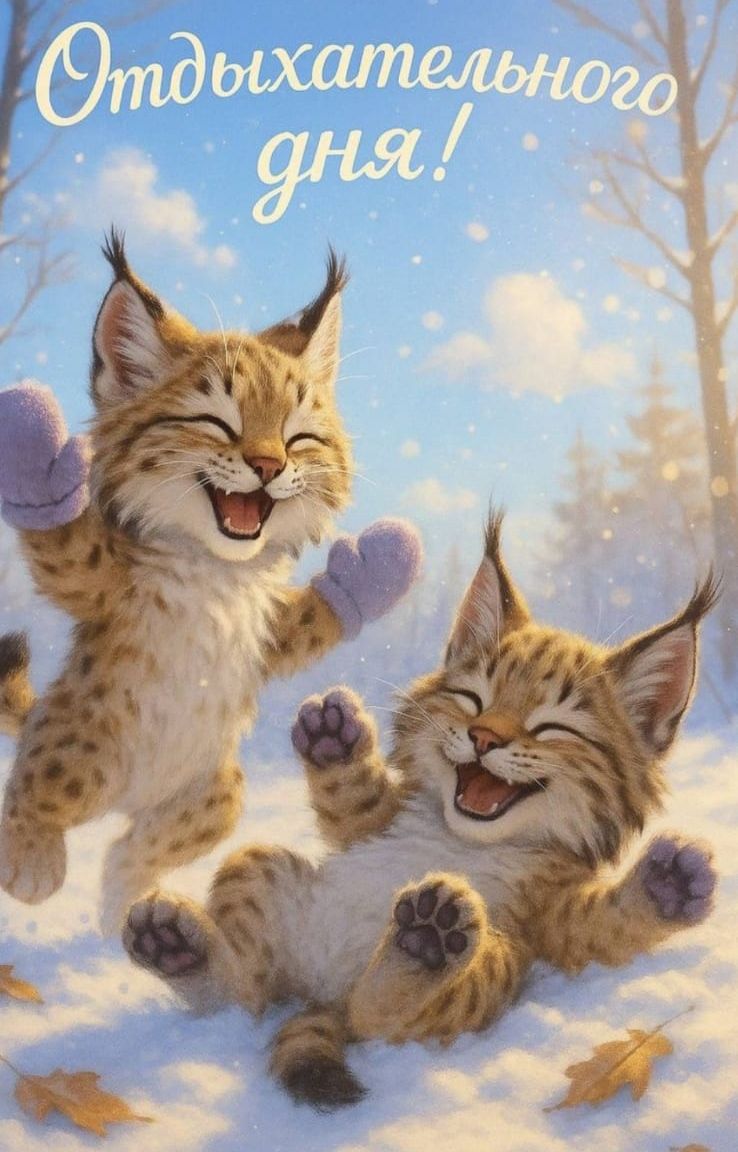 Отдыхательного дня!