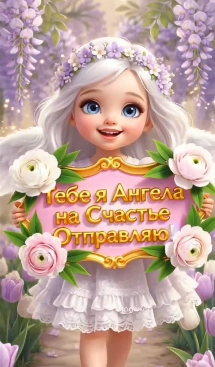 Тебе я Ангела на Счастье Отправляю