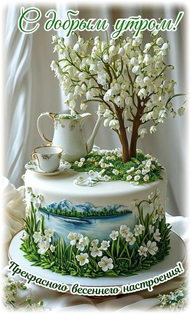С добрым утром! Прекрасного весеннего настроения!