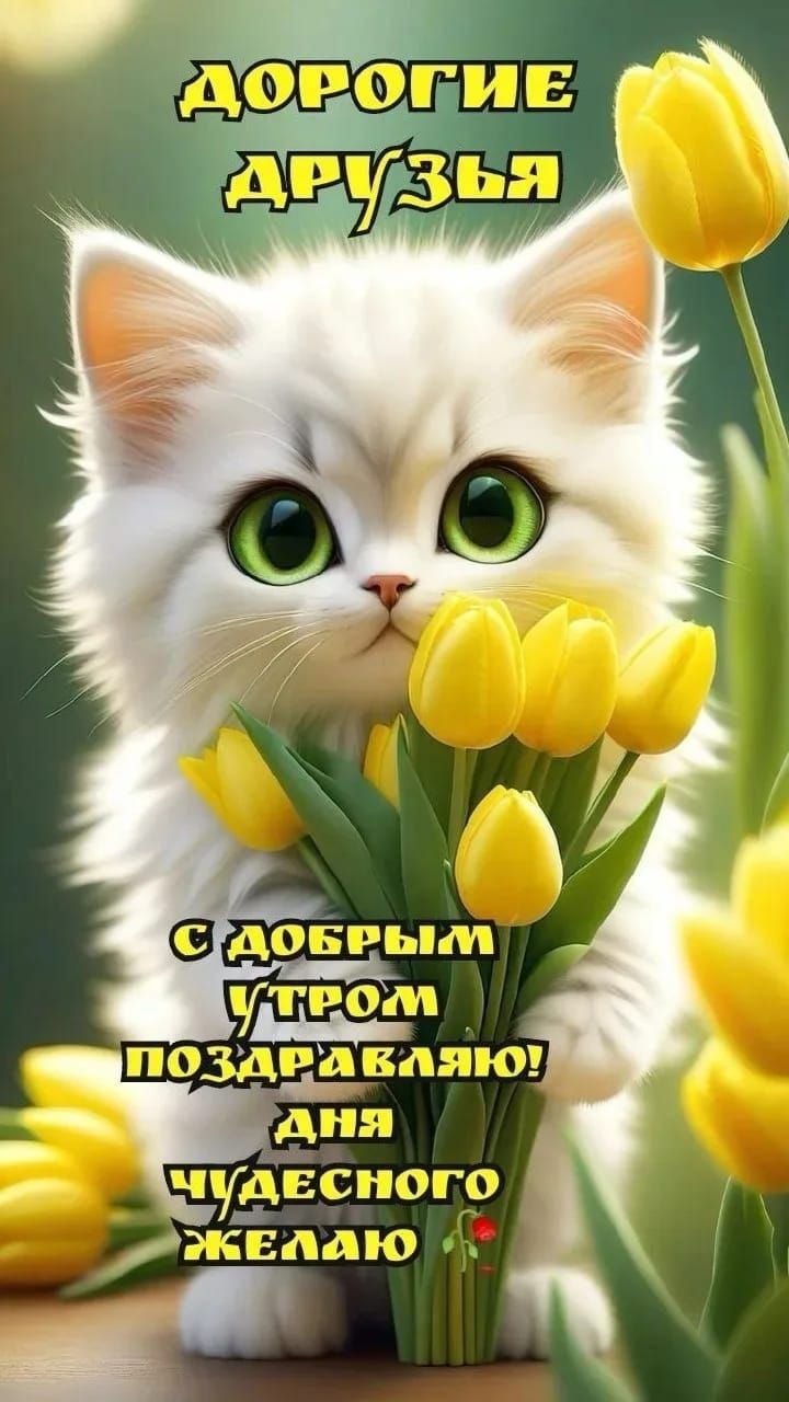 ДОРОГИЕ ДРУЗЬЯ С ДОБРЫМ УТРОМ ПОЗДРАВЛЯЮ! ДНЯ ЧУДЕСНОГО ЖЕЛАЮ