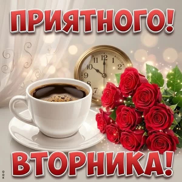 ПРИЯТНОГО! ВТОРНИКА!