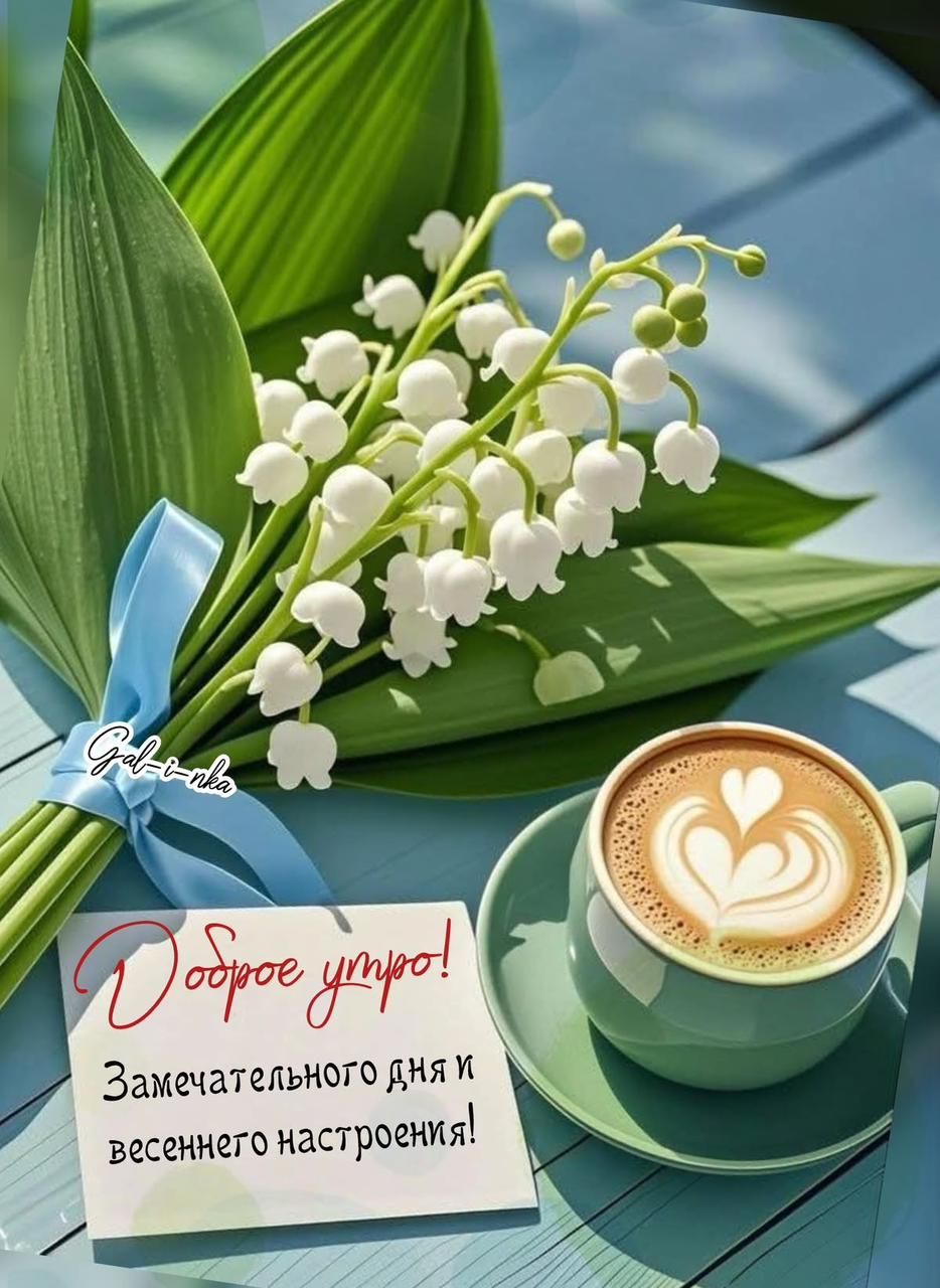 Gal-i-nka Доброе утро! Замечательного дня и весеннего настроения!