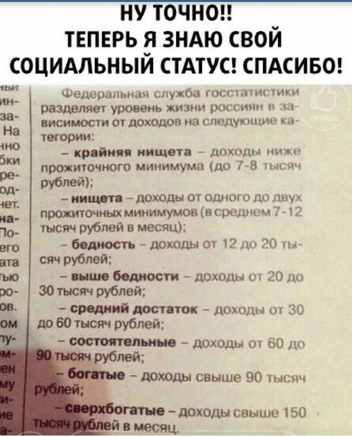 о ЦШ10Ш2358 ну точно _ твпврь зндю свои социдльныи СТАТУС спдсивш ши 38 На то Федеральная служба гоосгатистки уроооиь жизни россиян в за висимое отдовюдоо на шюдуюцше ка _пфож ничто доходы ниже правки ночного минимума до 7 5 тысяч _ п доходнопошоголоёвгё _ пролёта мишки верешсем вмесяц от 12 до 20 ты 4 трубной шдоходн от года шш сочиі доспток доходы от 30 _ 335333353 Сделай сам три часа назад _ 9 