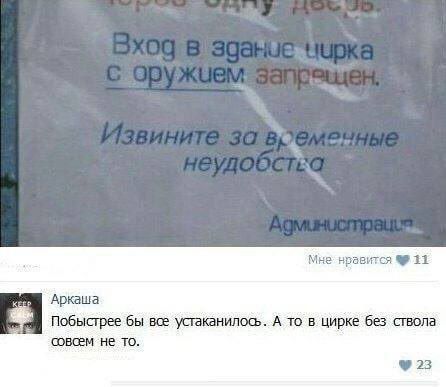 Псбысгрее бы все уставилась А т в цирке ба анода