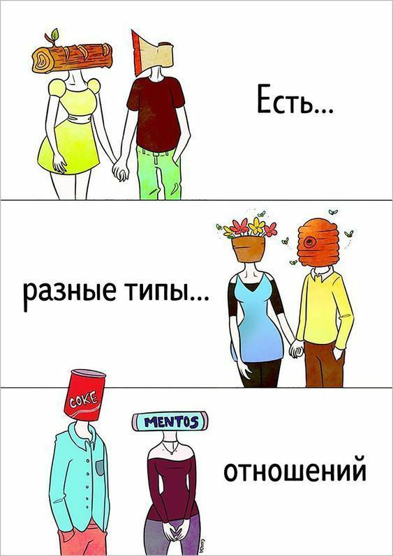 Разные ТИПЫ отношений