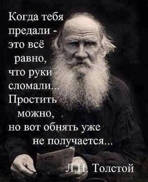 Когда тебя это всё равно что р можно но вот обнять уже не получается Толстой