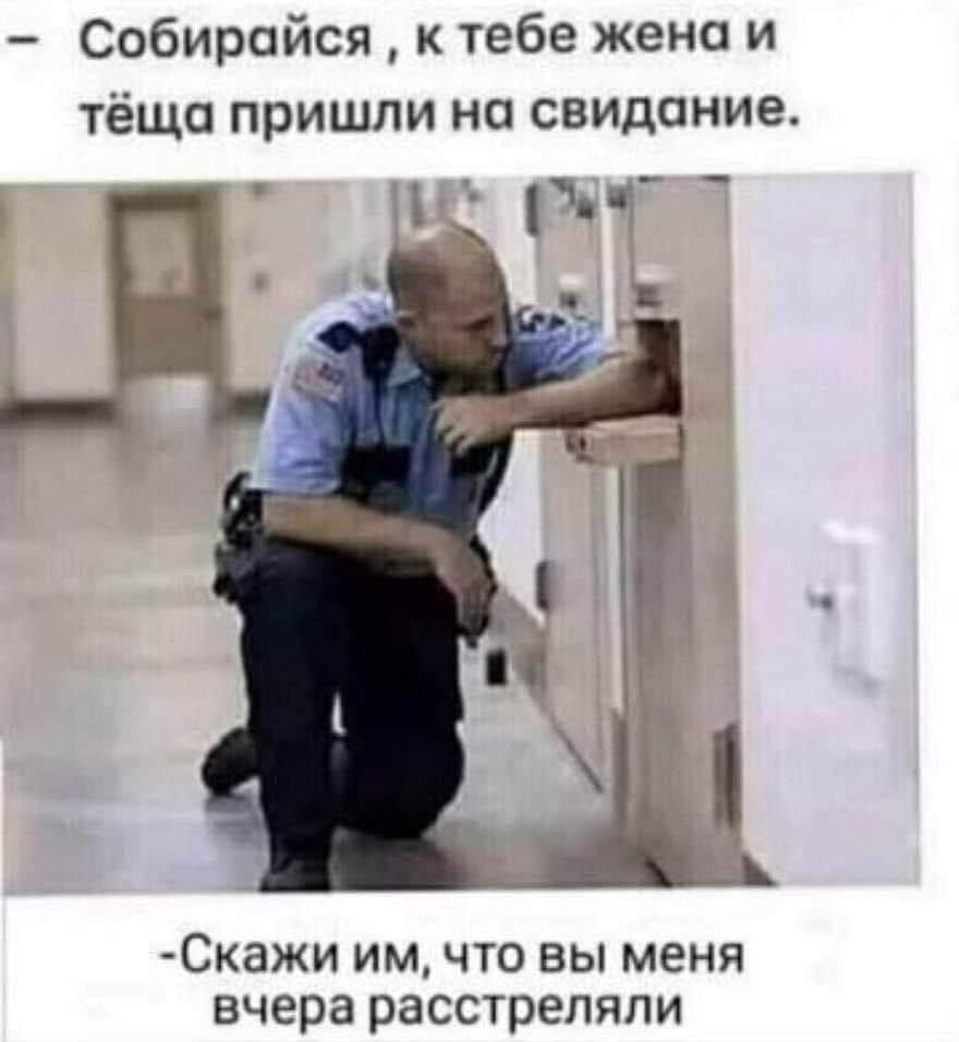 Собирайся к тебе жена и тёща пришли на свидание ц рпг Скажи ИМ ЧТО ВЫ МЕНЯ вчера РЗССТРЭПЯПИ
