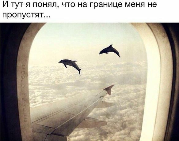 И тут я понял что на границе меня не пропустят
