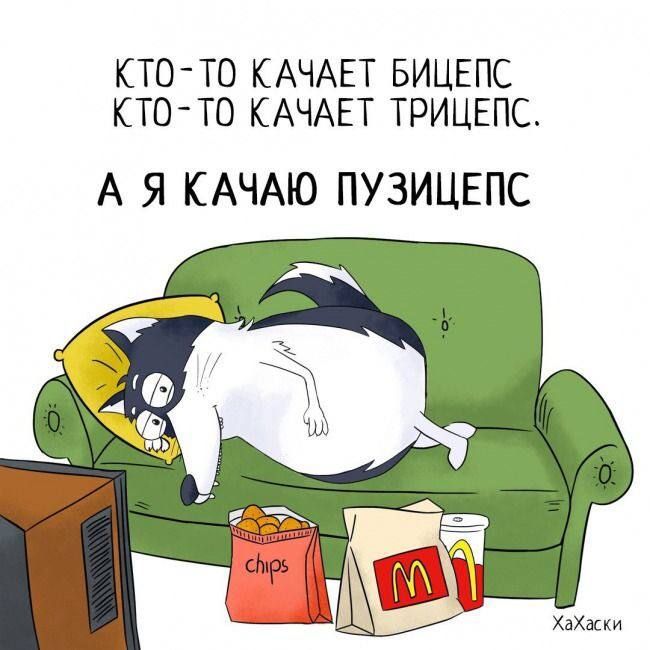 КТО ТО КАЧАЕТ БИЦЕПС КТО ТО КАЧАЕТ ТРИЦЕПС А Я КАЧАЮ ПУЗИЦЕПС