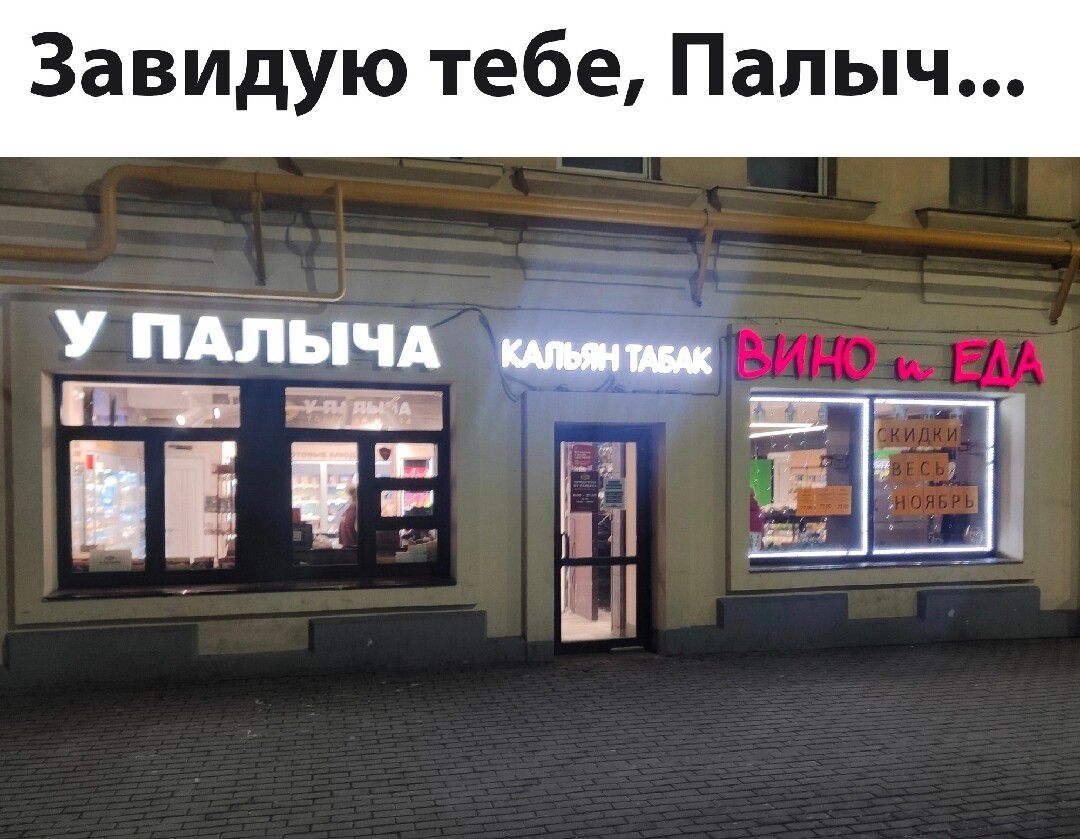 Завидую тебе Палыч