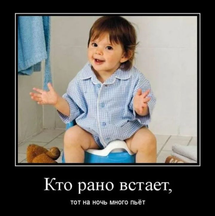 Кто рано встает тот и ночь мимо пьёт