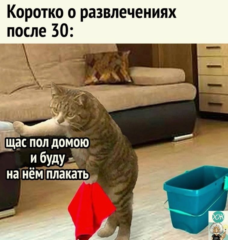 Коротко о развлечениях после 30 Ёас пол домою и буду на нём плакату