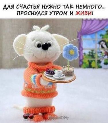 МЯ СЧАПЪЯ НУЖНО ТАК НЕМНОГО ПРОСНУАСЯ УТРОМ И ЖИВИ