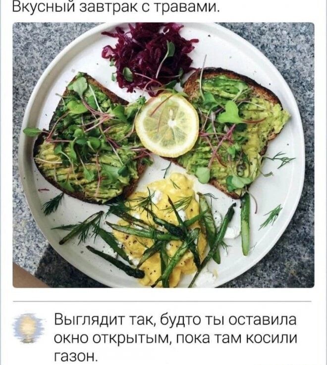 ВКУСНЫЙ ЗЗБТОЭК С травами Выглядит так будто ты оставила ОКНО ОТКРЫТЫМ ПОКЭ ТЕМ КОСИПИ ГЭЭОН