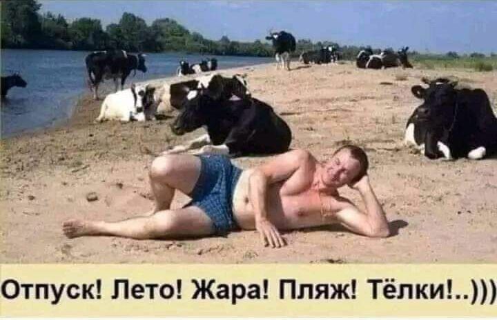 Отпуск! Лето! Жара! Пляж! Тёпки!..)))