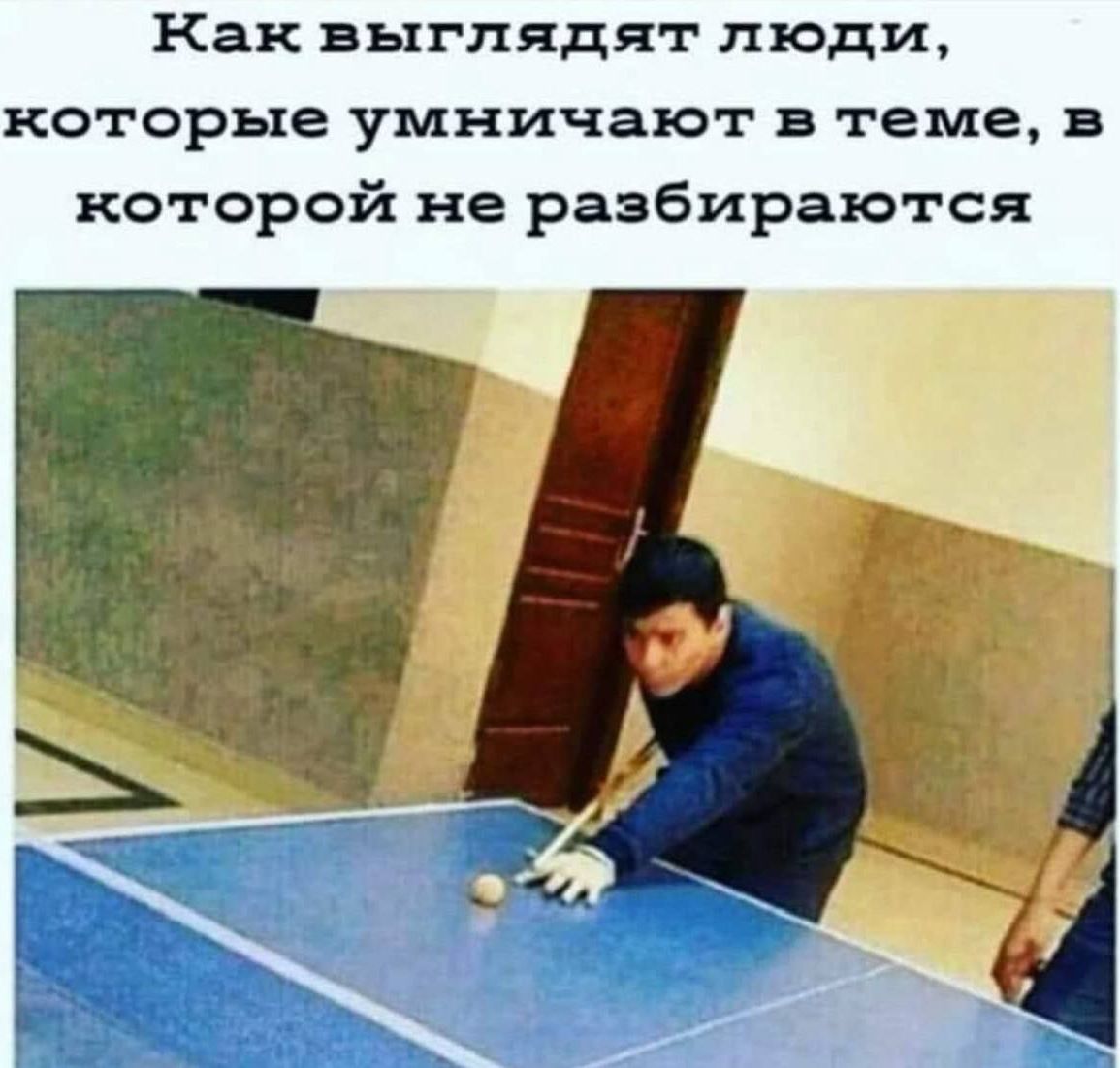 Как выглядят люди, которые умничают в теме, в которой не разбираются