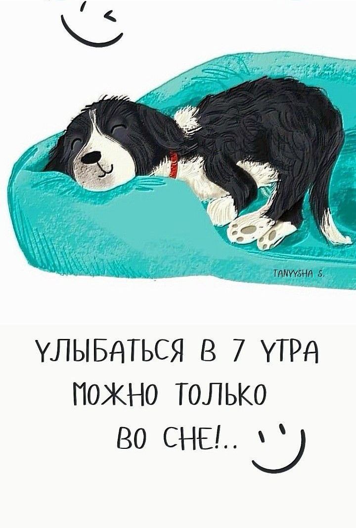 УЛЫБАТЬСЯ В 7 УТРА МОЖНО ТОЛЬКО ВО СНЕ!.