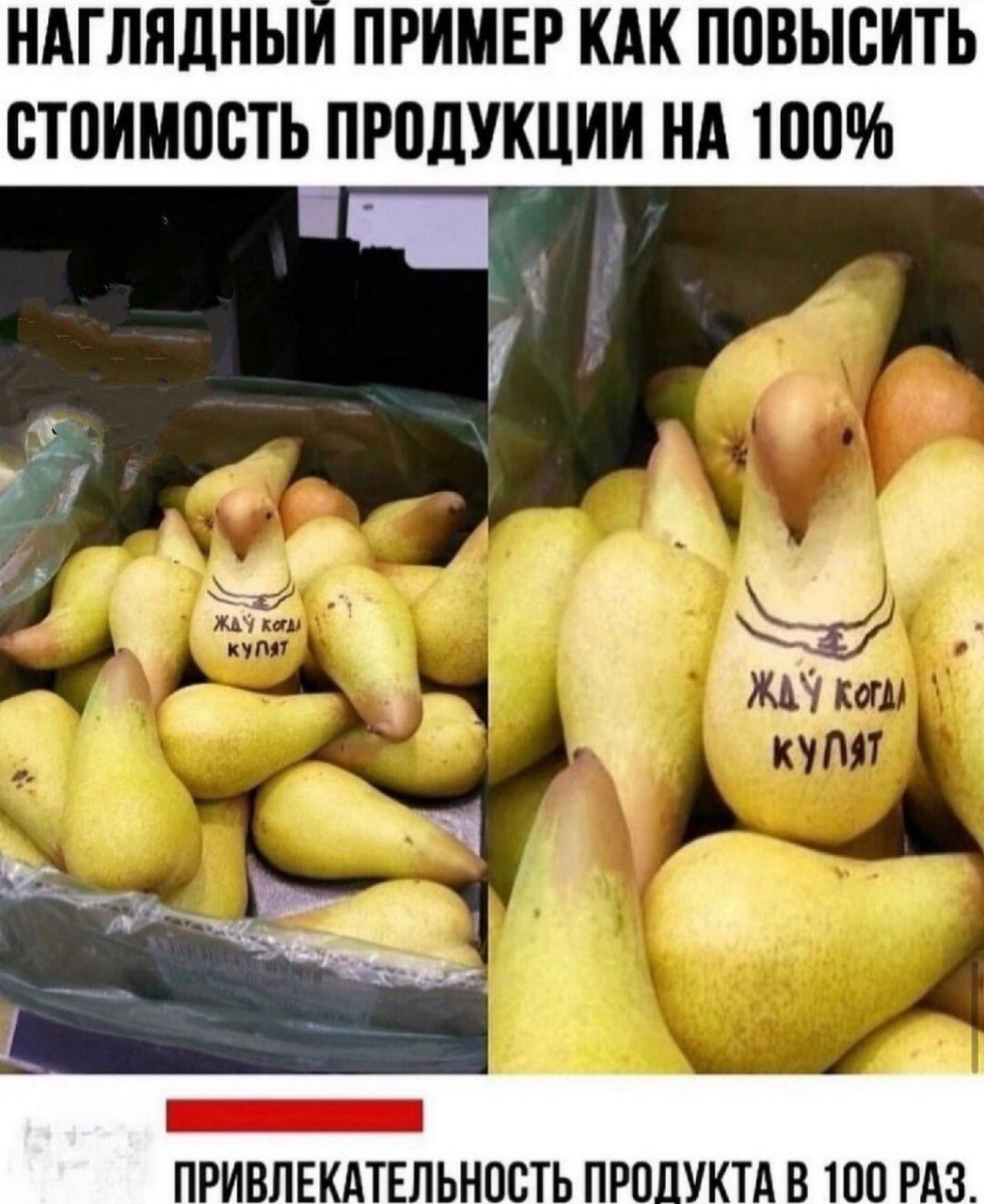 НАГЛЯДНЫЙ ПРИМЕР КАК ПОВЫСИТЬ СТОИМОСТЬ ПРОДУКЦИИ НА 100% ЖАЮ КОГДА КУПЯТ ПРИВЛЕКАТЕЛЬНОСТЬ ПРОДУКТА В 100 РАЗ.