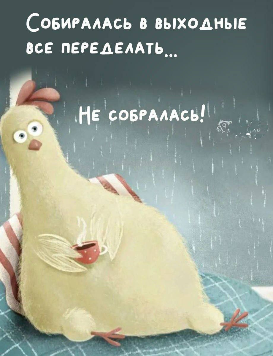 Собиралась в выходные все переделать... Не собиралась!